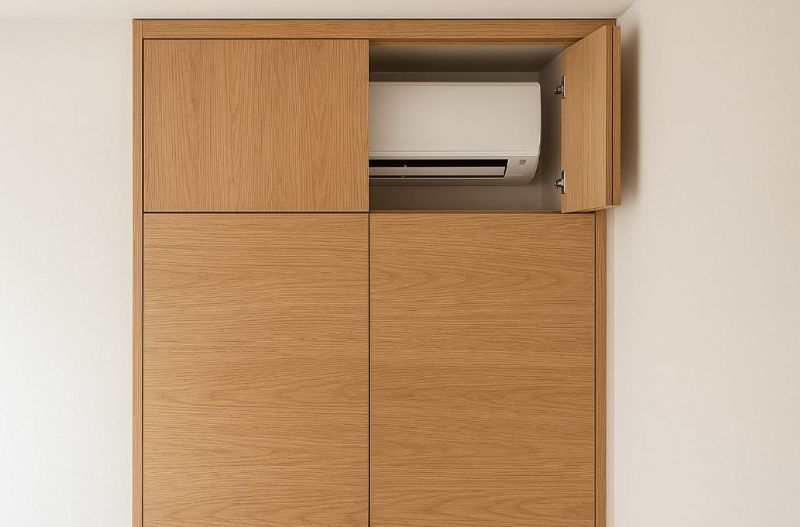 冷氣藏進櫃體反而更不涼？壁掛冷氣迴風問題與短循環解析